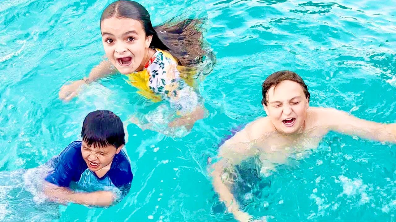 SWIMMING in the COLD!