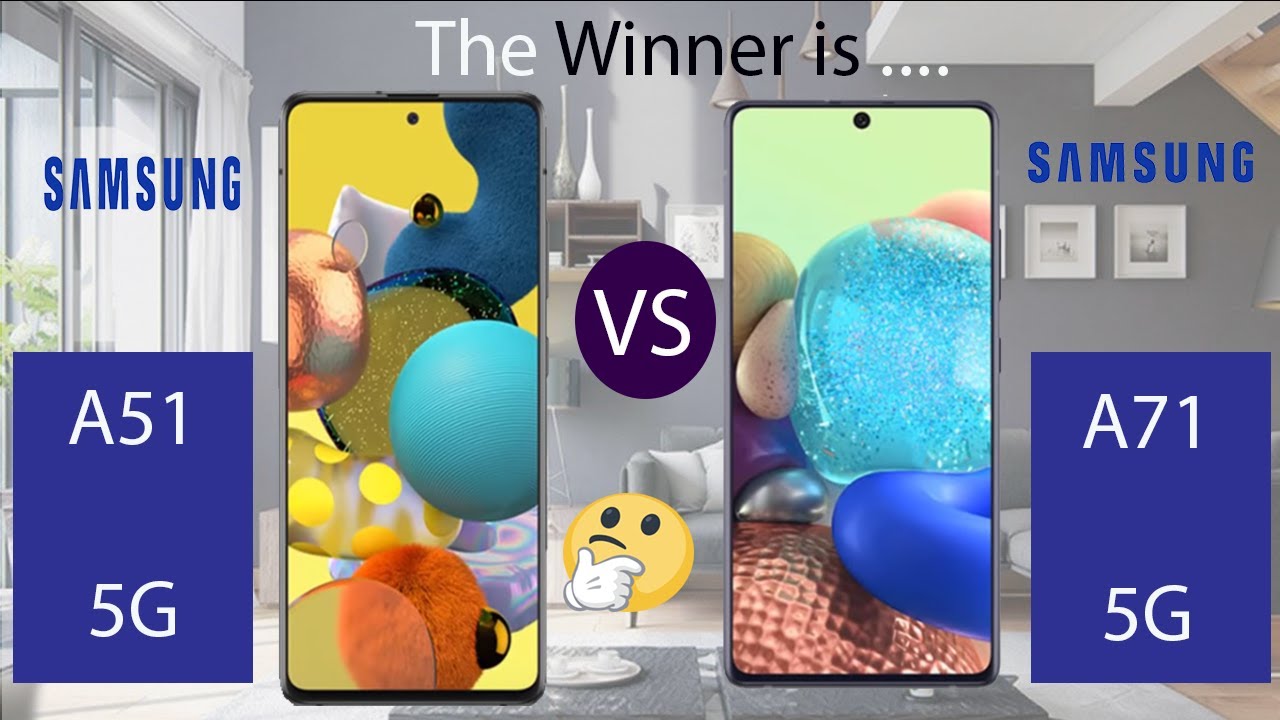 Samsung A51 5G VS A71 5G | Samsung A71 5G VS A71 5G Comparison