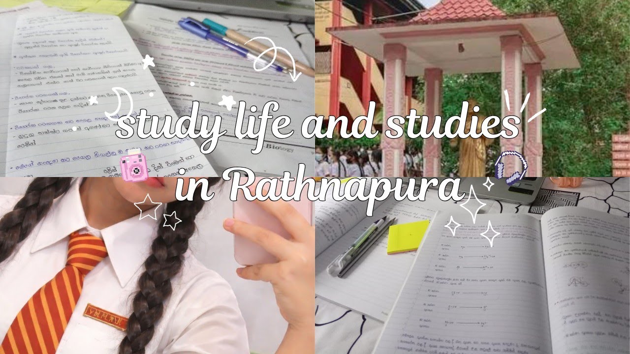 School life and studies in Rathnapura|රෑ වෙනකම් පාඩම් කරන්න🌛✨| මම short note හදන විදිය|Sri Lanka 🇱🇰