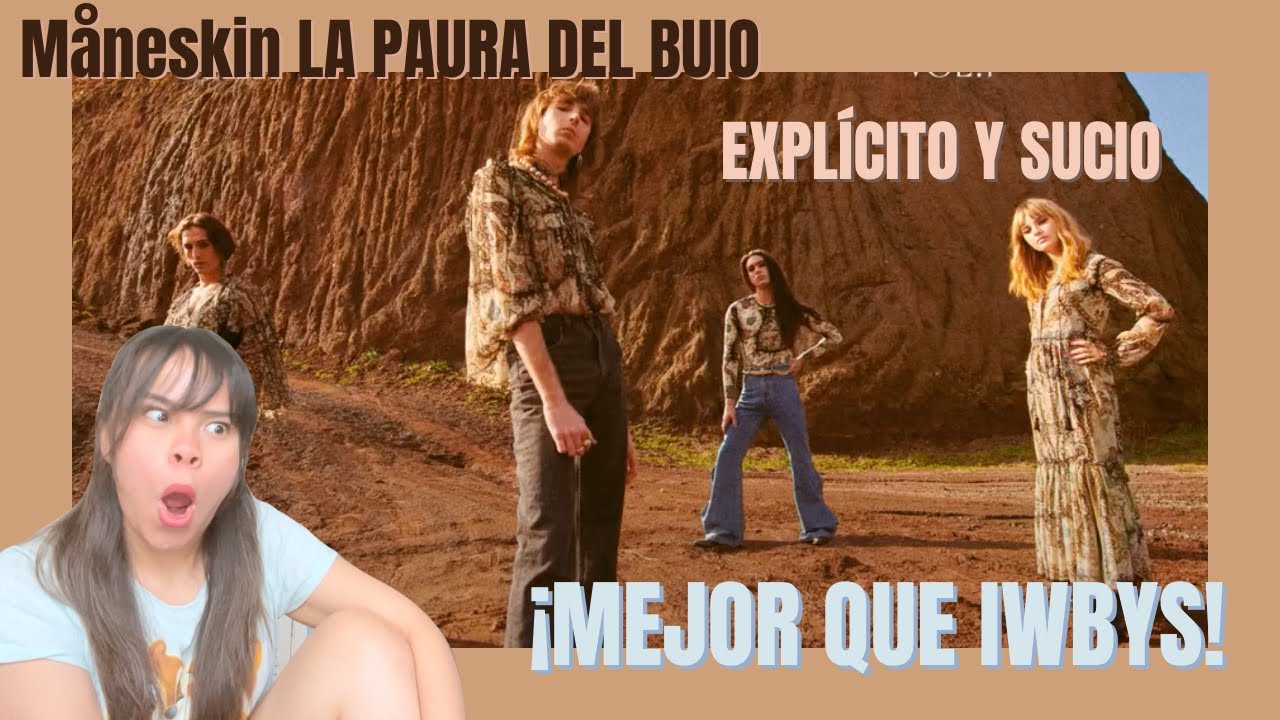 Måneskin LA PAURA DEL BUIO / MX 🇲🇽 Reacción & Crítica