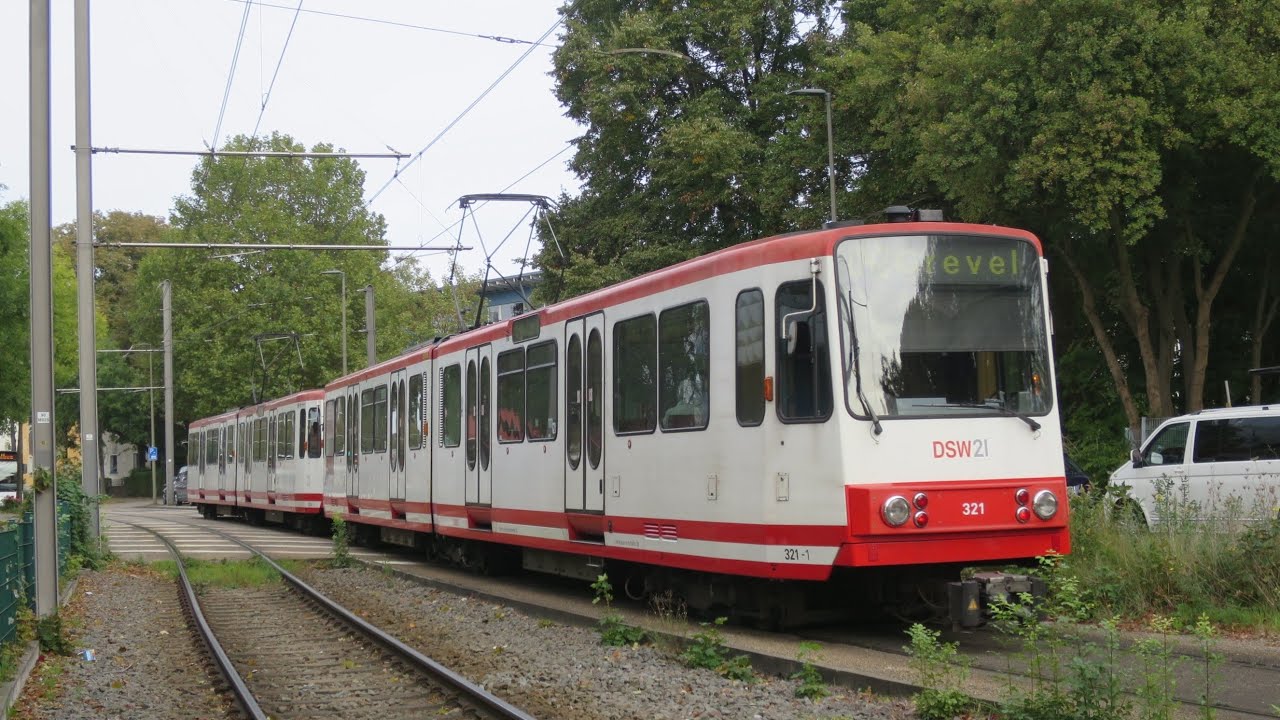 [Video] Stadtbahn Duewag B80C (B6) | #321 | Dortmunder Stadtwerke AG (DSW21)