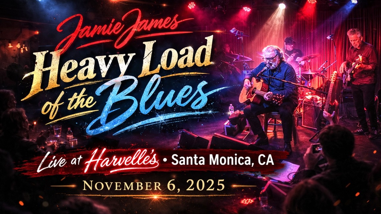 Jamie James - Heavy Load of the Blues [Live at Harvelle's Santa Monica CA]