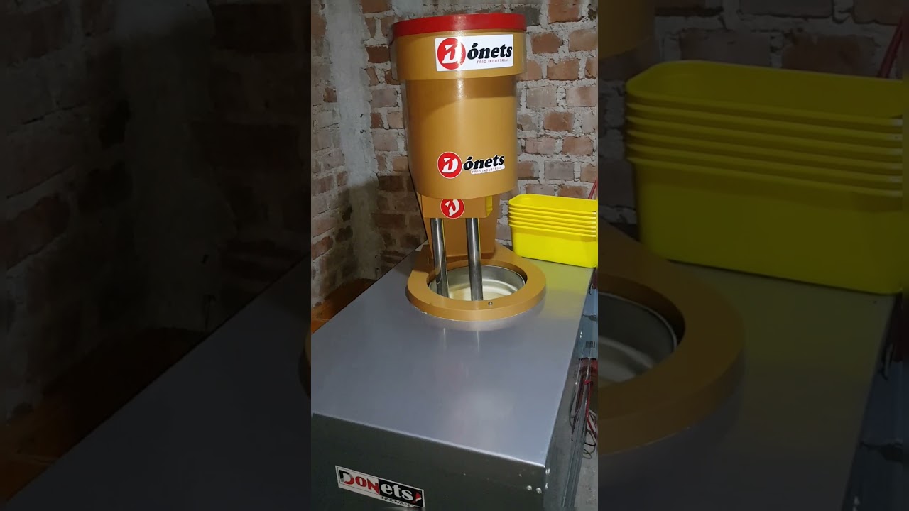 maquina para fabricar helados artesanales