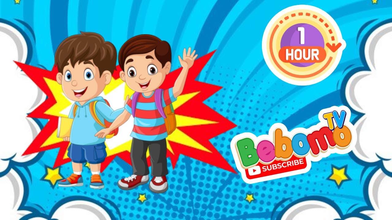 KIDS CARTOONS -MEGA COMPILATION - 1 Hour of Kids Nursery Rhymes, Songs & Learning Fun- Baby Cartoons