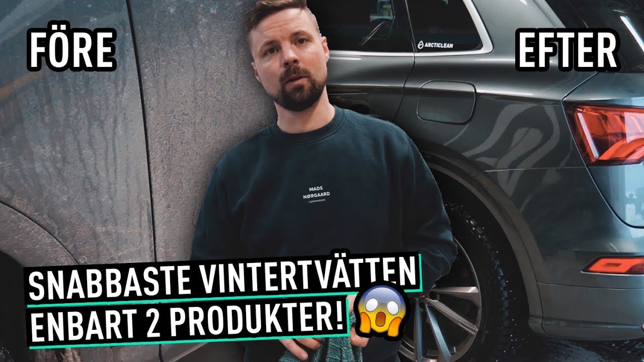 VINTERTV&Auml;TTA BILEN P&Aring; 10 MINUTER ❄️