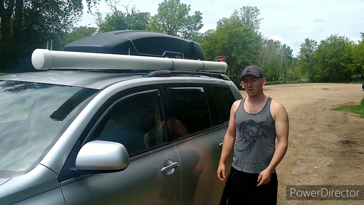 The PVC Pipe On My Car (DIY SUV Awning)