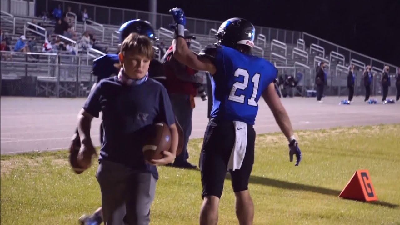 MIDWAY RAIDER FOOTBALL 2021 HIGHLIGHTS VS HOBBTON H SCHOOL