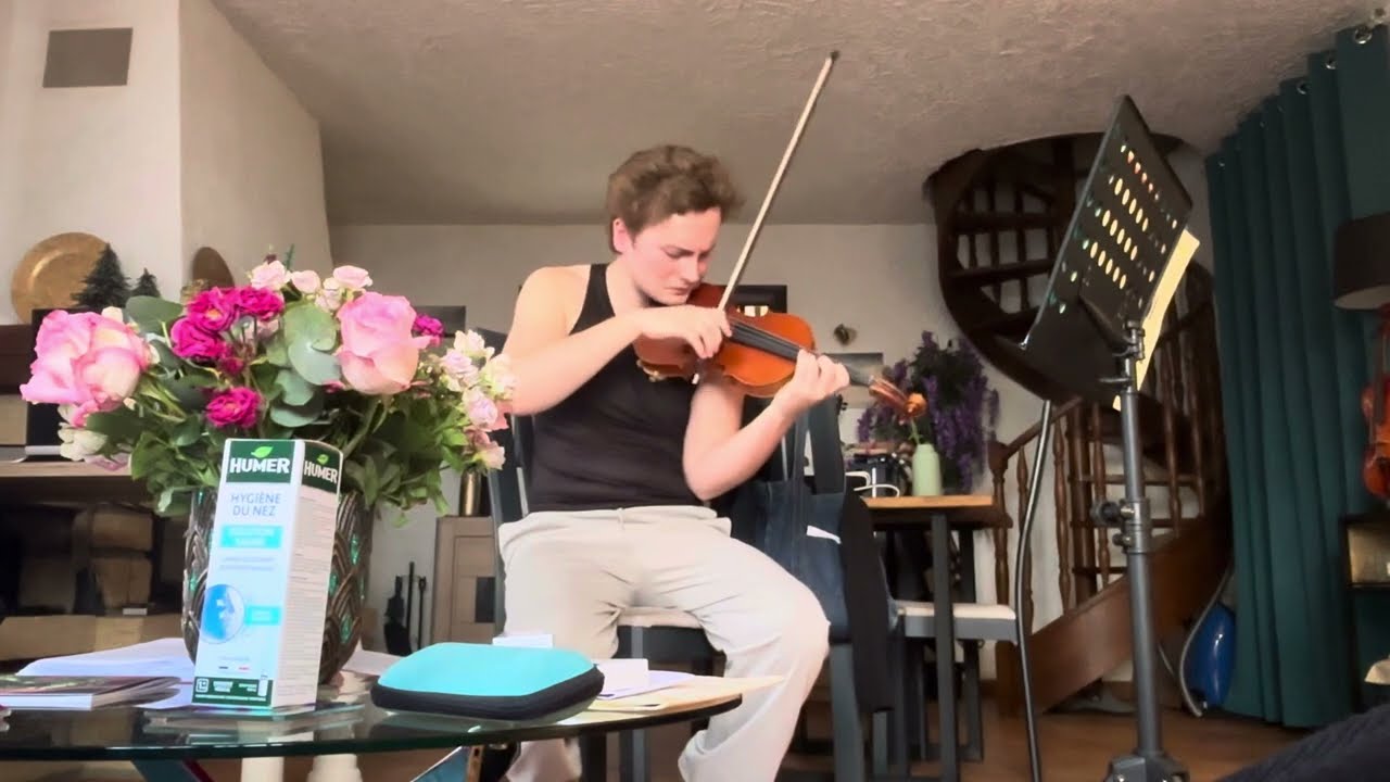 DONIZETTI Larghetto pour violon et piano