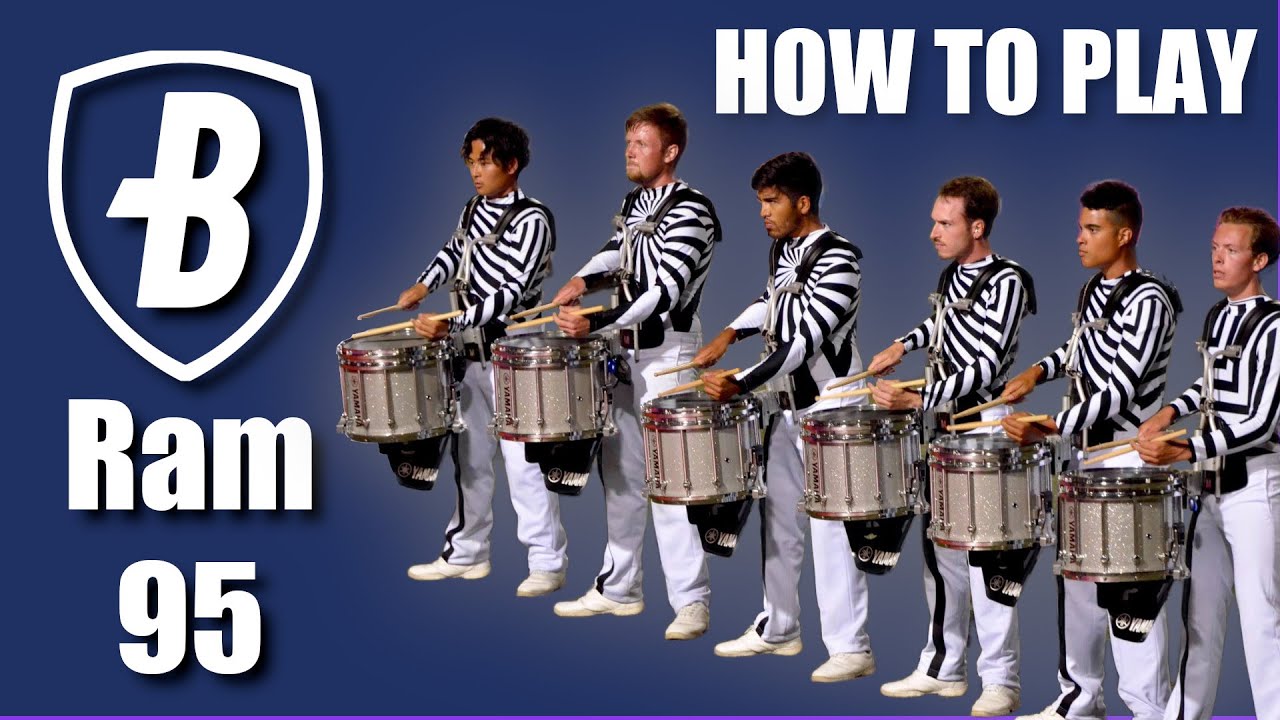 Как играть на Ram95 от Bluecoats 2021 Drumline