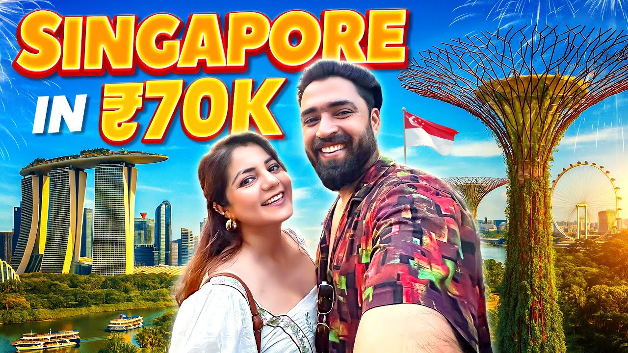 Singapore Trip in ₹70,000 | Singapore Budget Travel, Garden By the Bay & Shopping | Resty Neha Vlogs