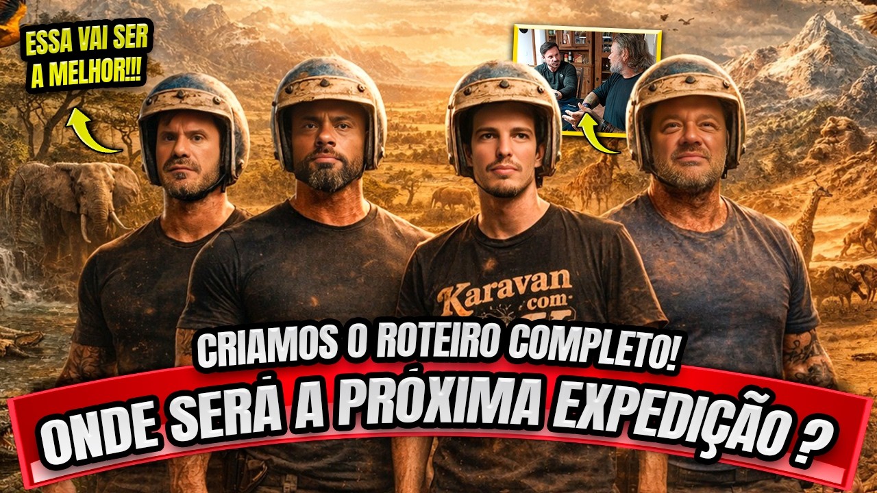 ONDE SERÁ A NOSSA PRÓXIMA EXPEDIÇÃO ? - RICHARD RASMUSSEN DEFINIU !!!