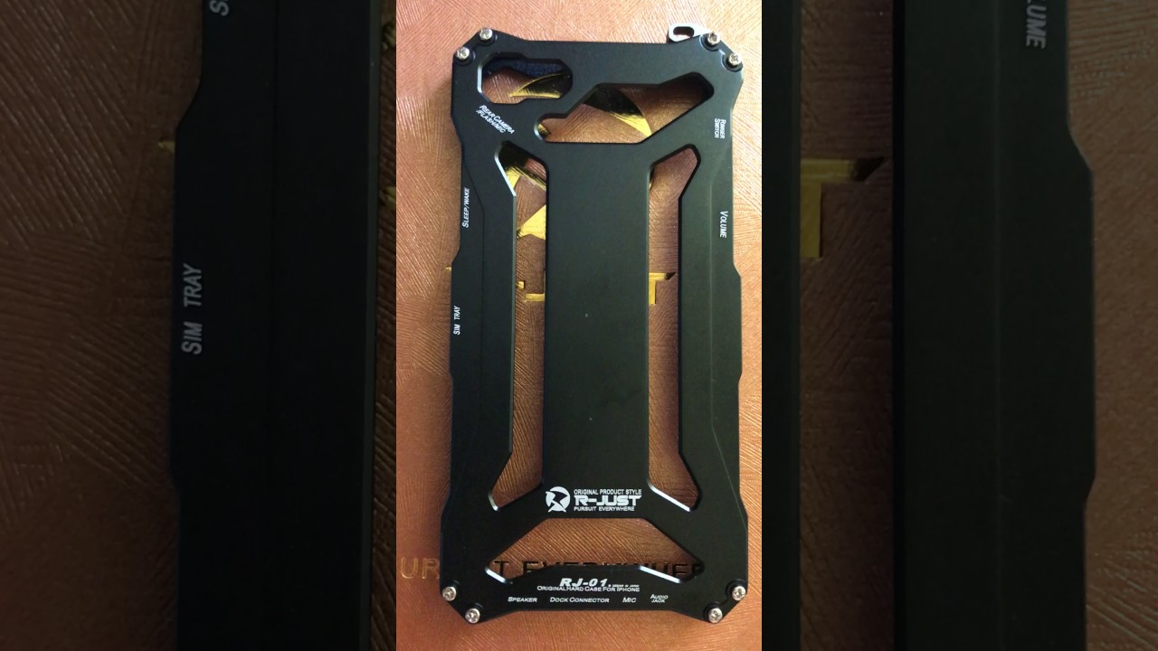 R-JUST hard case железный чехол для  IPhone 7 / 7 Plus, что НЕ стоит покупать!