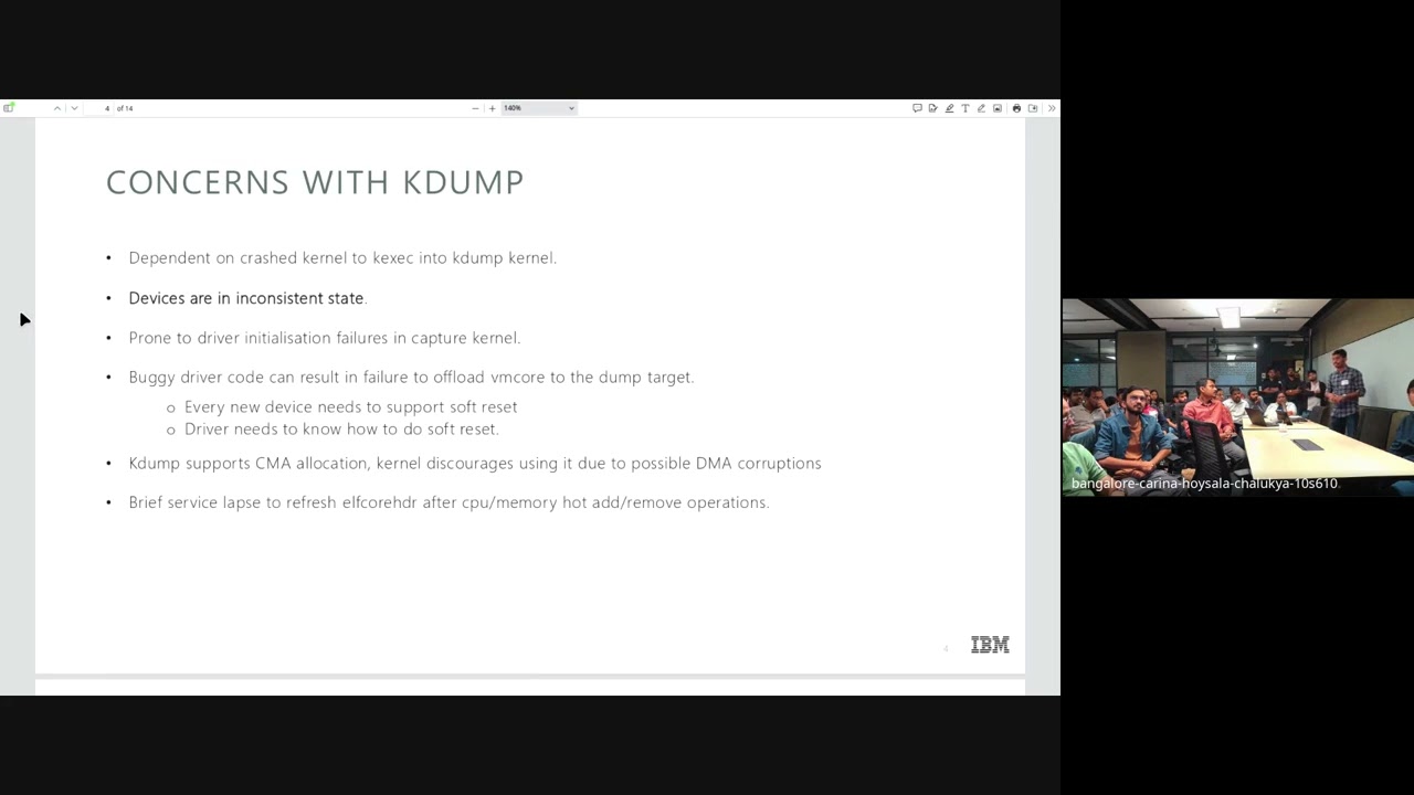Firmware Assisted Kernel Dumps by Aditya Gupta : Linux Kernel Meetup Track B