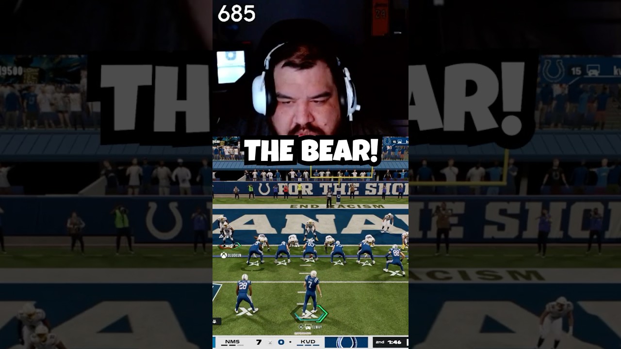 МЕДВЕДЬ ПОДХОДИТ И ЗАБИВАЕТ! #madden26