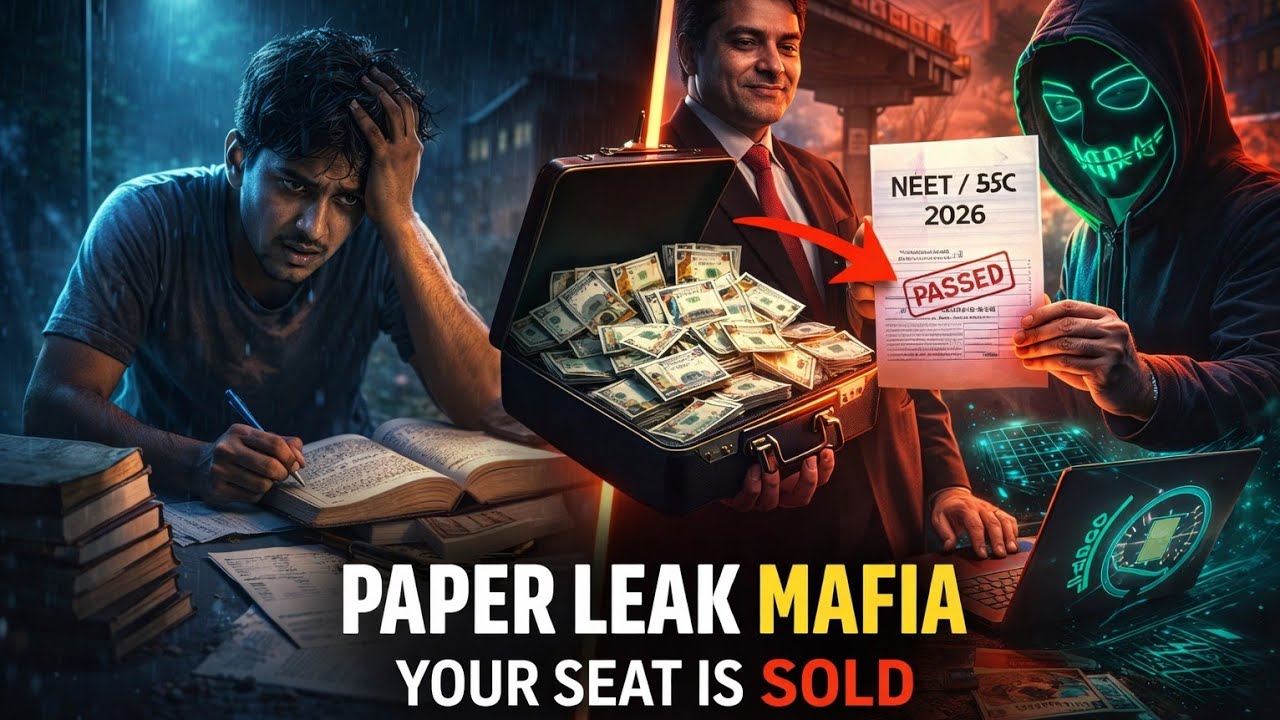 🚨 EXPOSED: The ₹5,500 Crore Paper Leak Mafia Destroying India's Future!