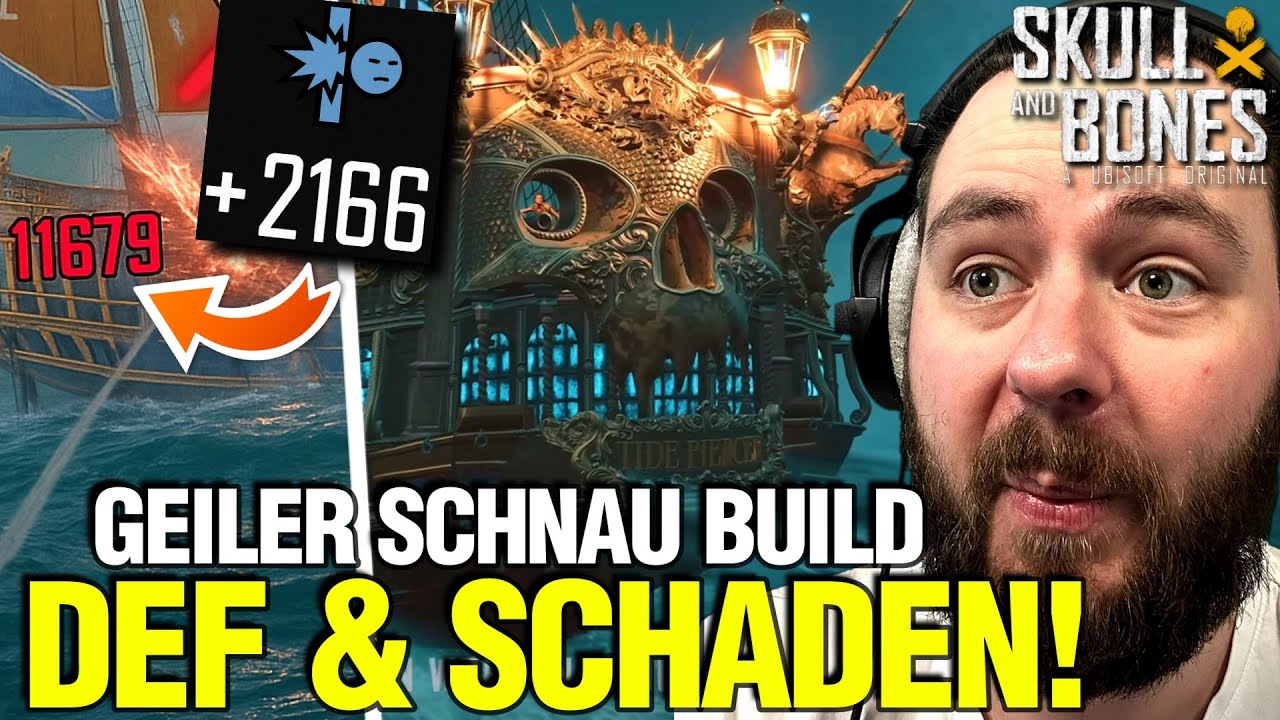 Beste Kombi für Tank + Schaden! Neuer Schnau Build | Skull and Bones