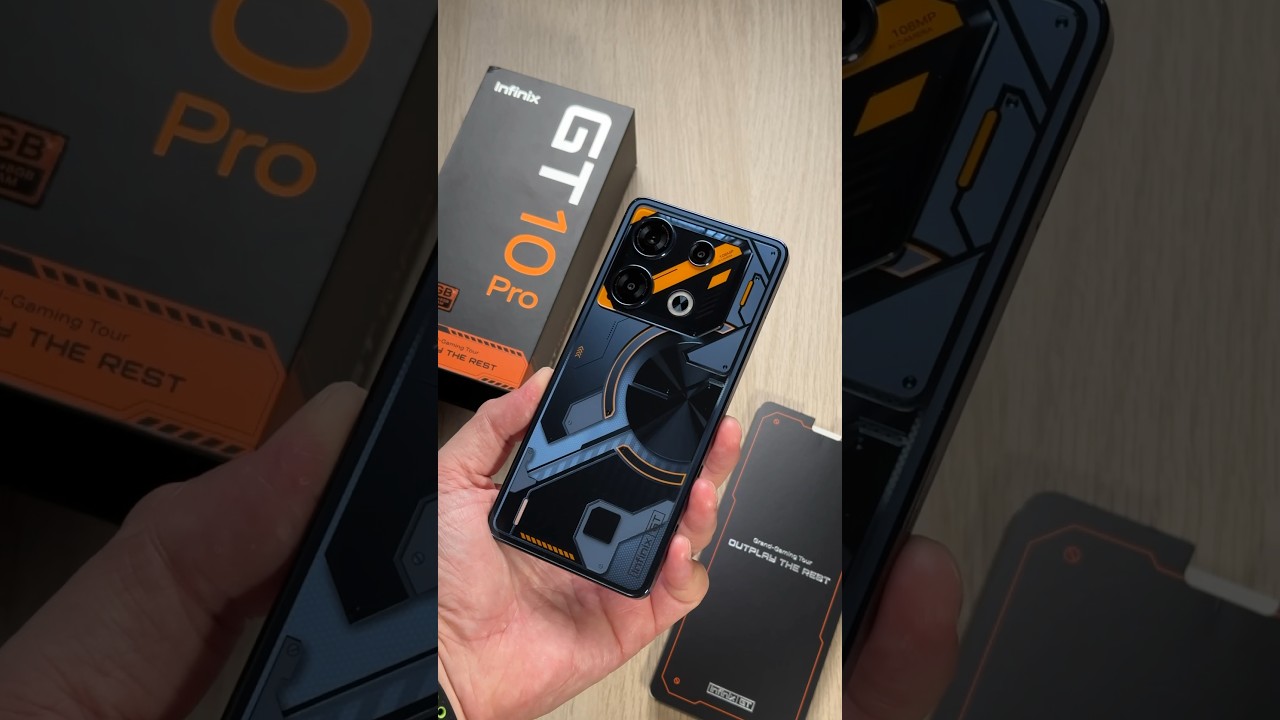 Infinix GT 10 Pro Gaming Smartphone!