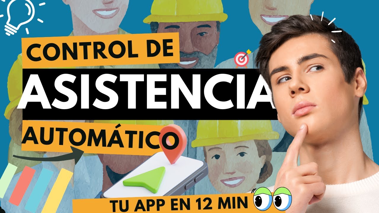 Control de Asistencia Automático en AppSheet | Tu App en 12 Min ⏱️📍