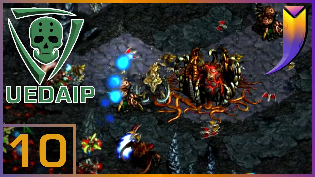StarCraft Remastered: UEDAIP vP10 - Eye of the Storm