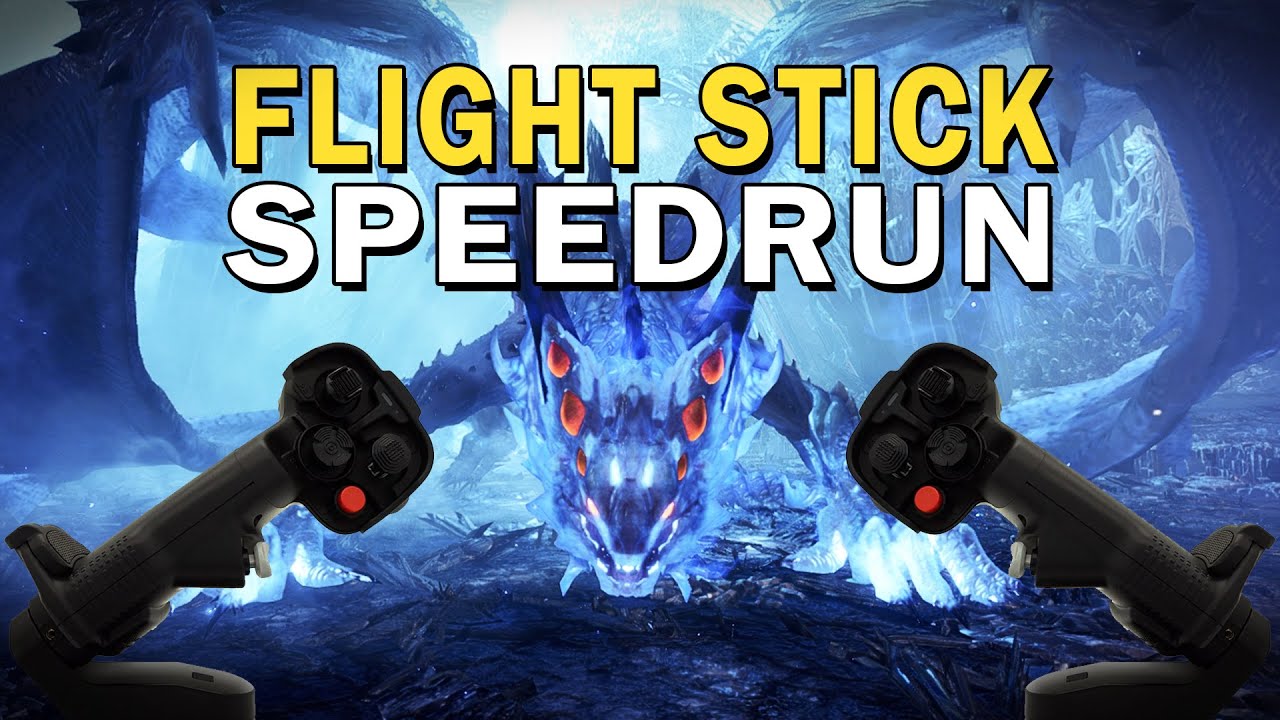 MECH vs MONSTER! Xeno% Speedrun with Flight Sticks!