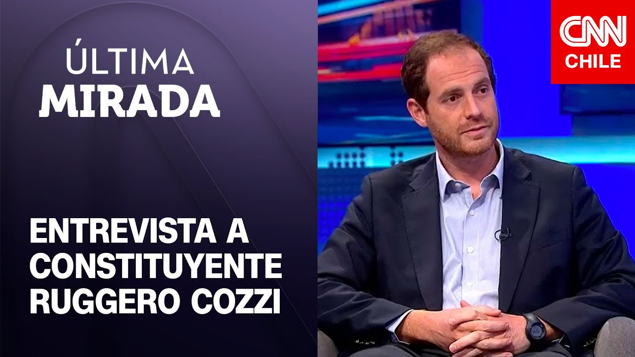Ruggero Cozzi sobre la nueva Constitución: “Van a haber cambios en el sistema de gobierno”