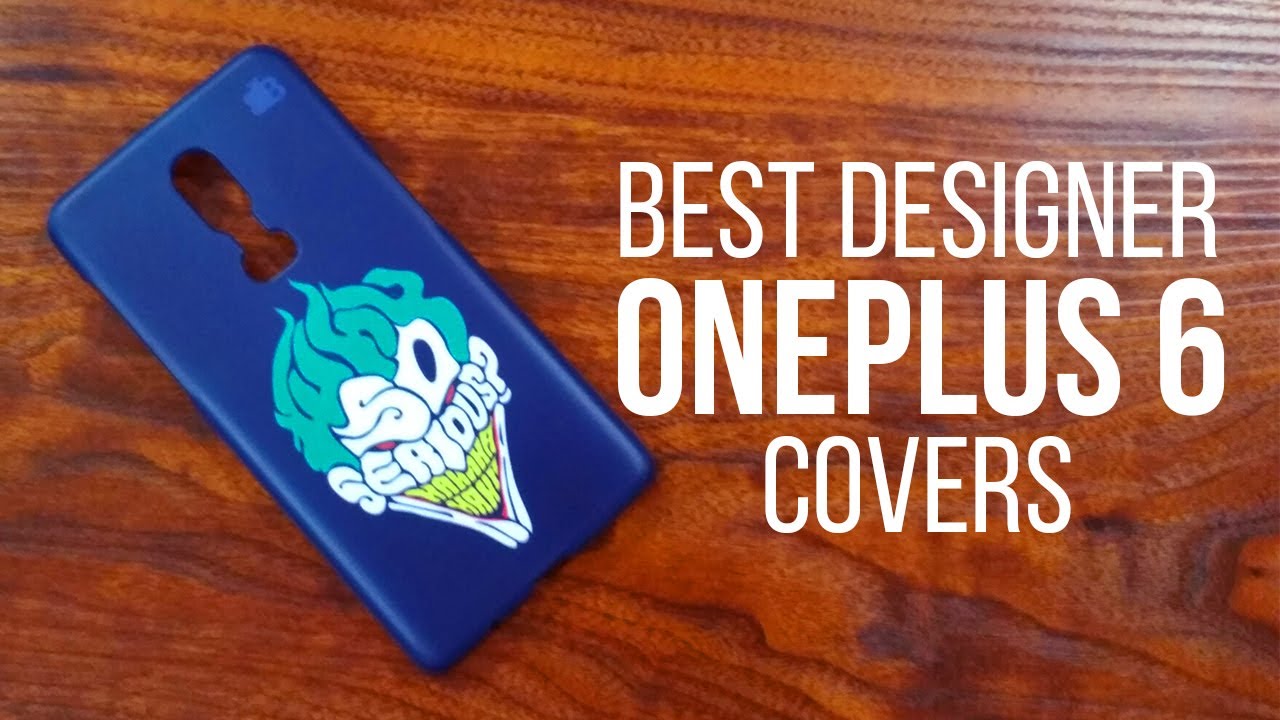 Best OnePlus 6 Designer Back Covers | Blackbora