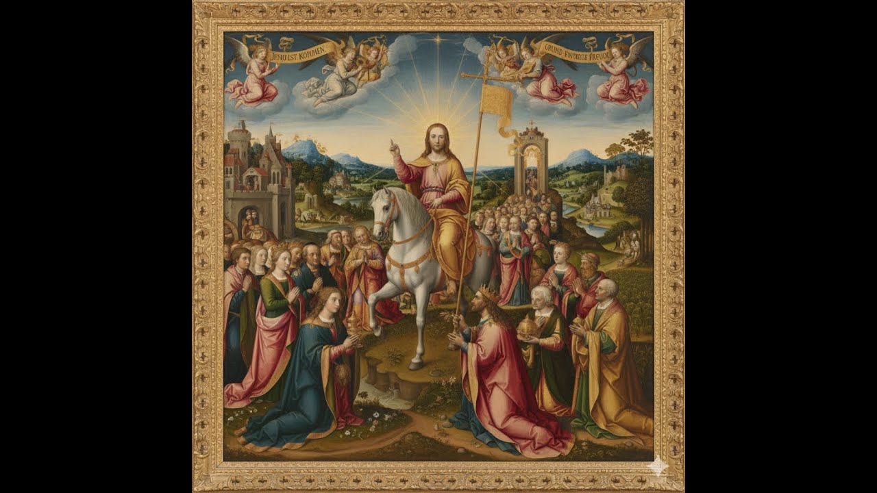 Epiphanias - EG 66 Jesus ist kommen (V 1+6+9)