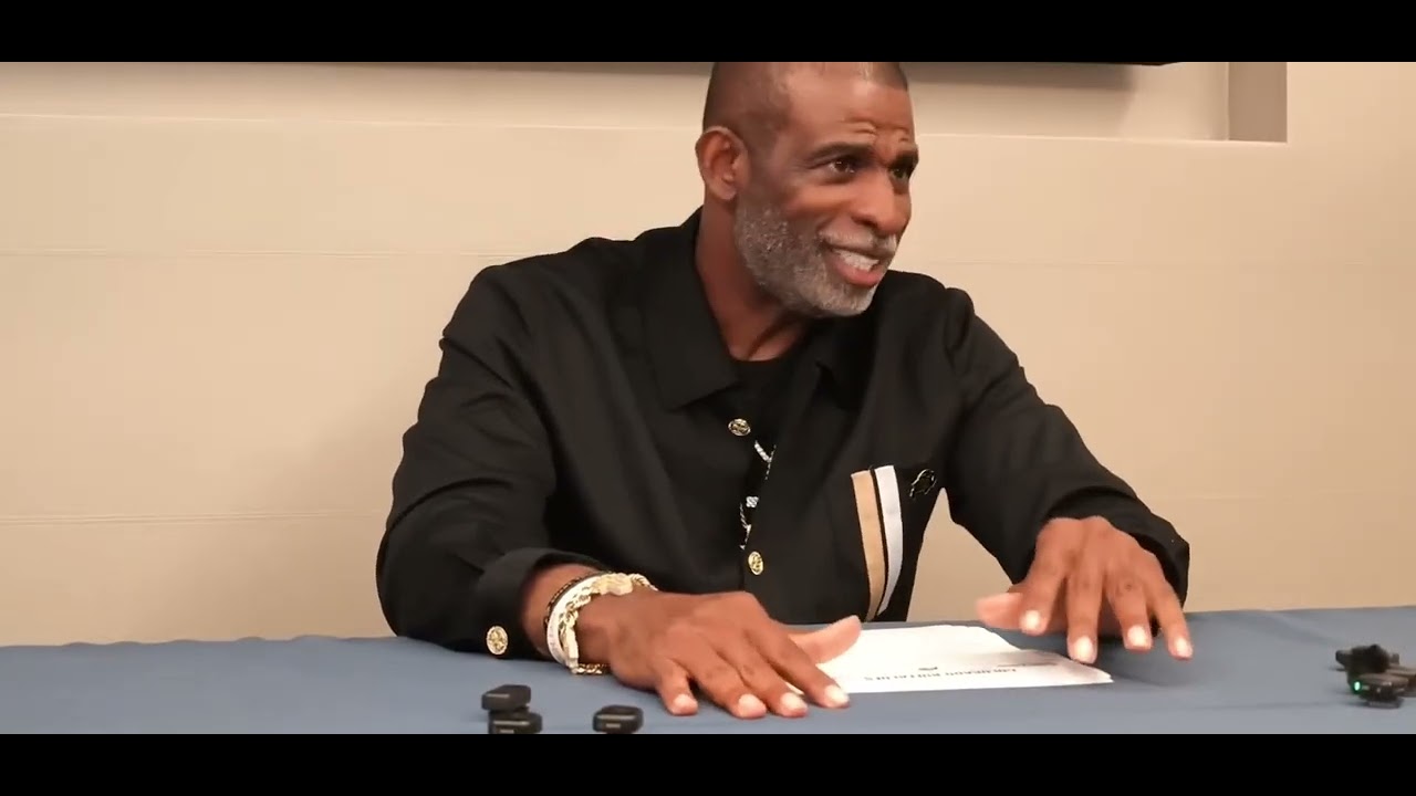 Deion Sanders Big 12 Media Press Conference 