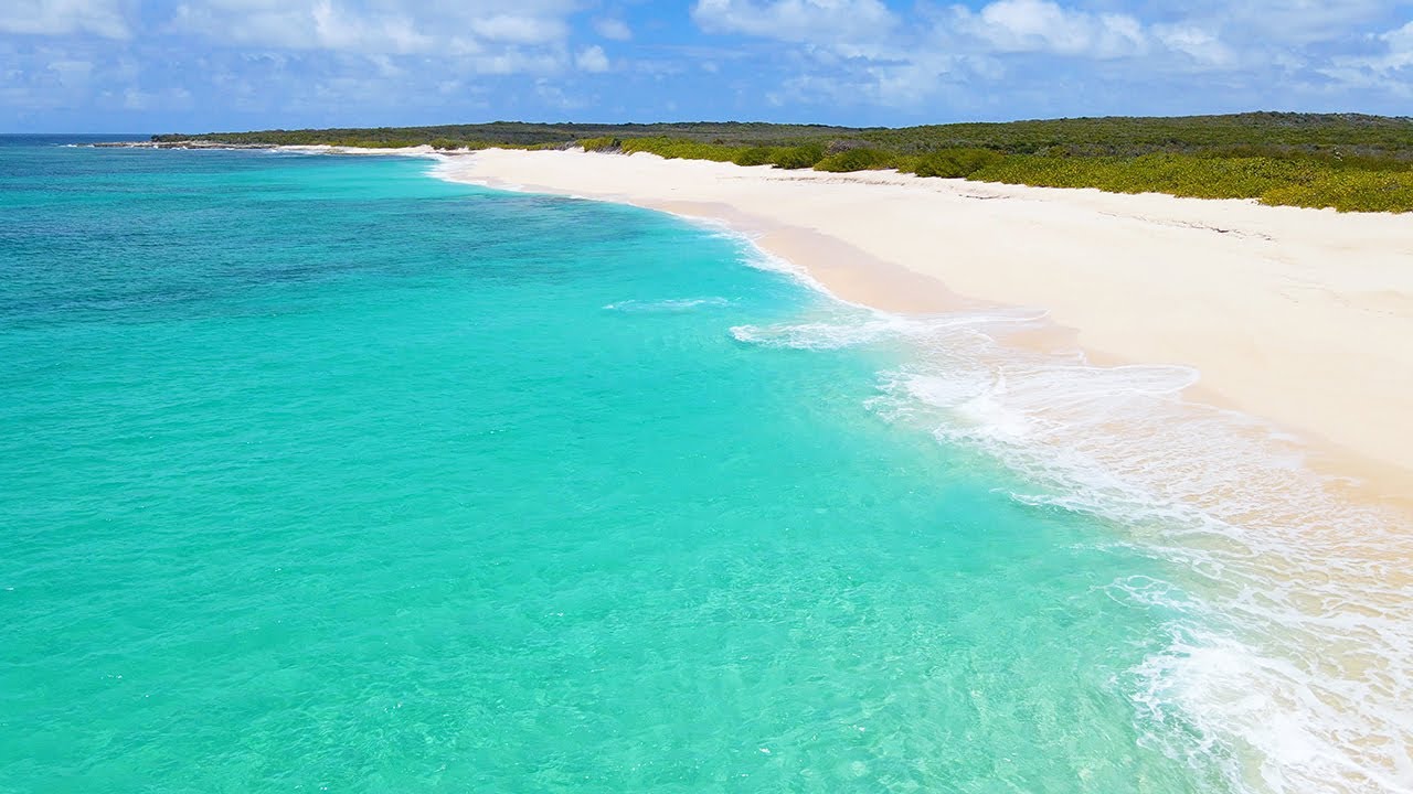 Beach Therapy: 3 Hours on The World's Most Beautiful Beach (Drone Footage)