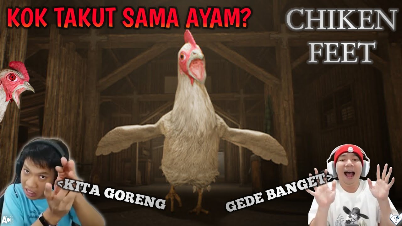 REAKSI ACI GAMESPOT DAN MIAWAUG CHIKEN FEET ~ KOK TAKUT SAMA AYAM?