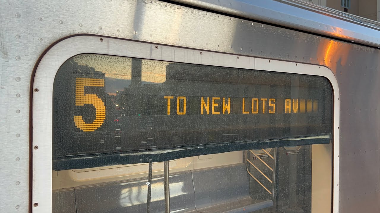 IRT Subway: R142 (5) Express Train Ride from East 180th Street to New Lots Avenue