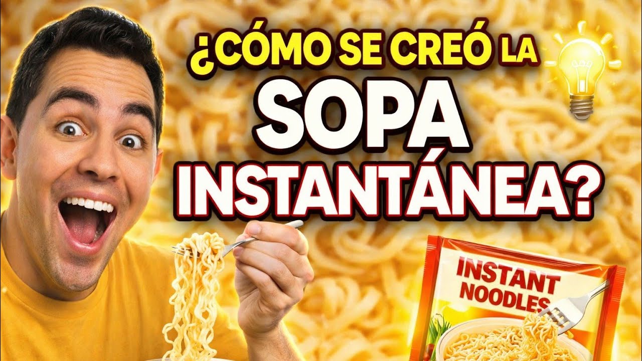 🍜 ¿Y CÓMO SE CREÓ LA SOPA INSTANTÁNEA? | La historia que cambió la forma de comer en el mundo