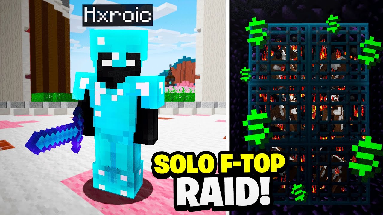 HOW TO FACTIONS... RAIDING F-TOP FACTION (SOLO) I Minecraft Factions I TheArchon I Solo [3]