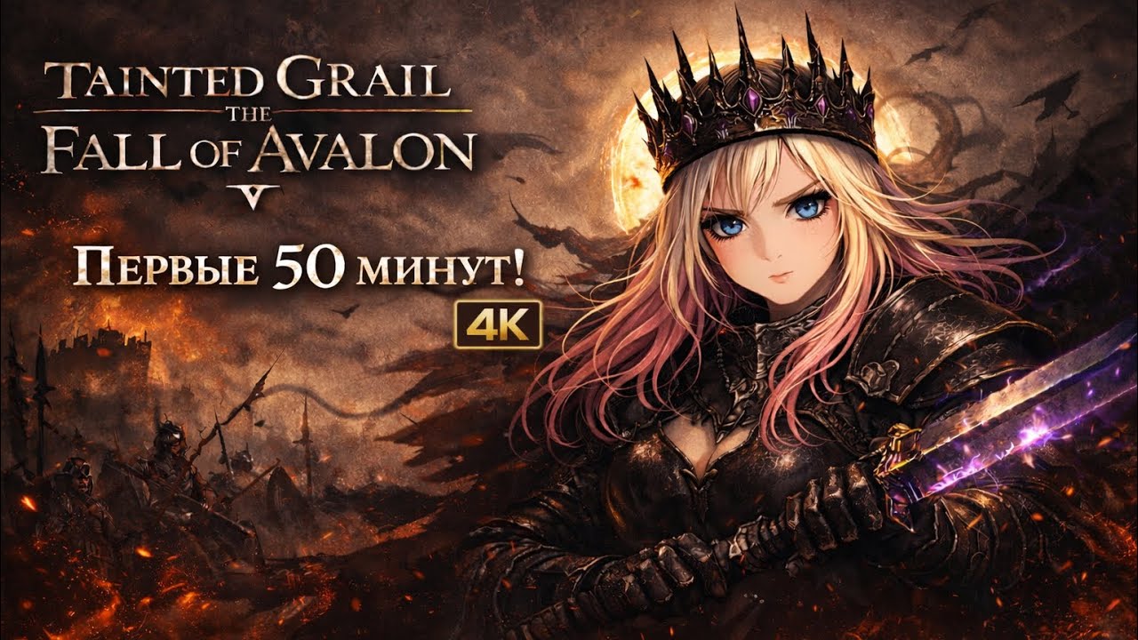 Tainted Grail: The Fall of Avalon — ДЕМО-ПРОХОЖДЕНИЕ | Первый взгляд на игру (4K)