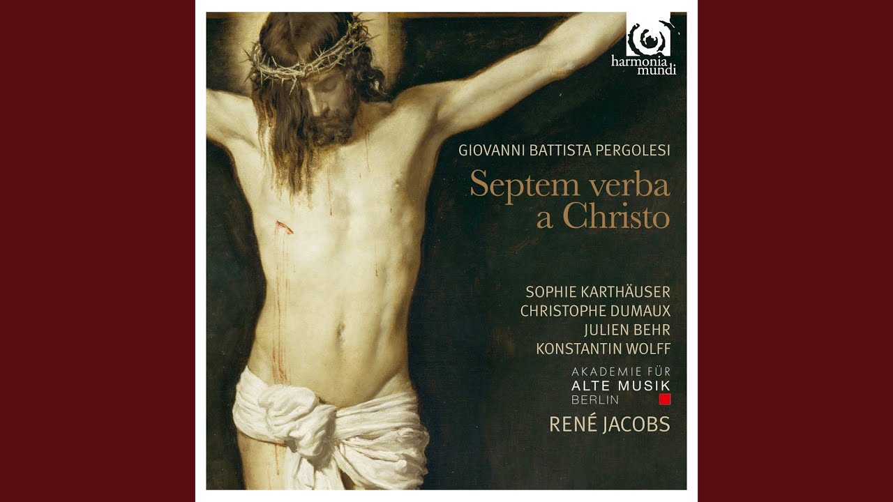 Septem verba a Christo in cruce moriente prolata: Verbum IV: Deus meus, deus meus, ut quid...