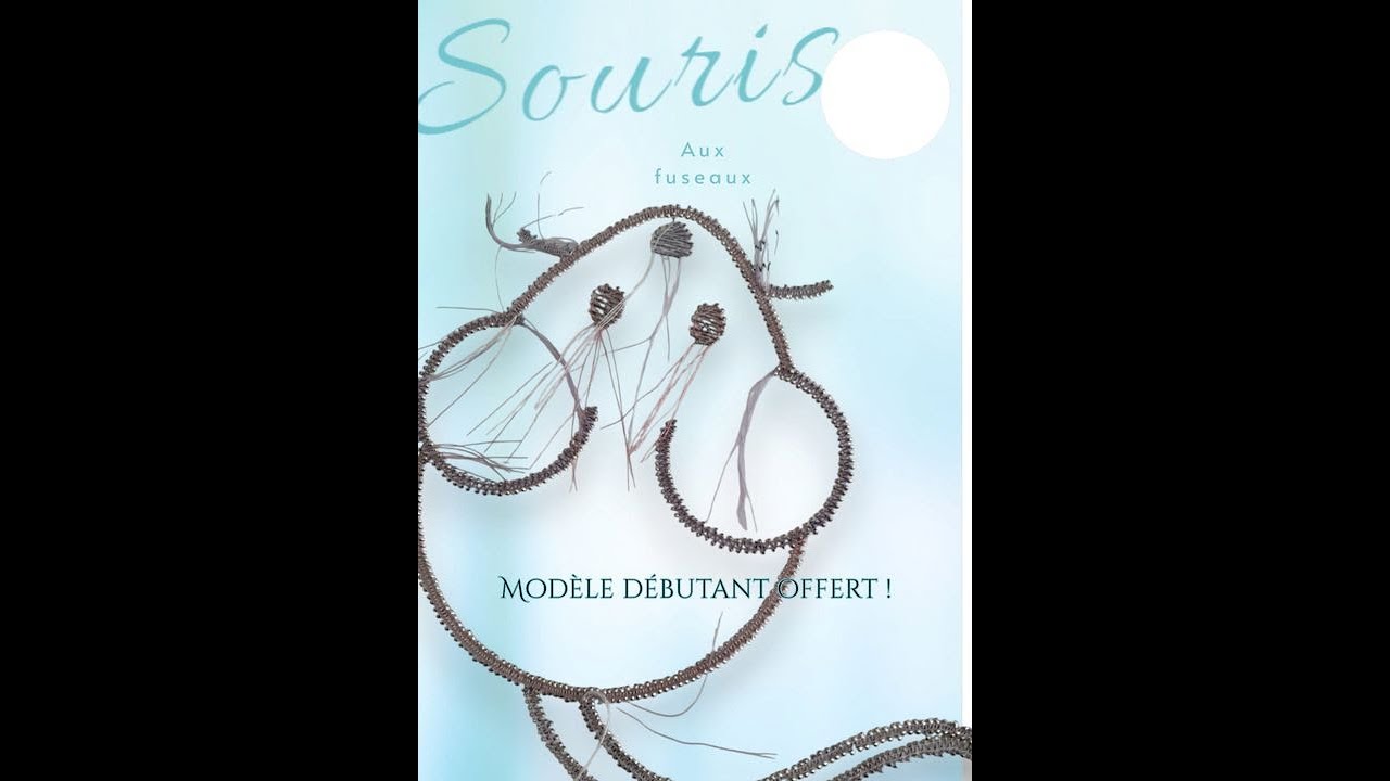 Souris//dentelle aux fuseaux//DEBUTANT// (LADENTELLEDELILA.WIFEO.COM)