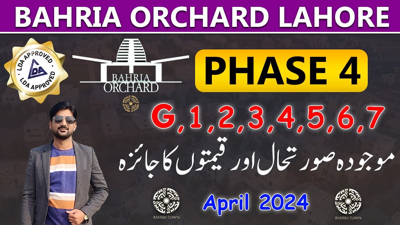 Bahria Orchard Phase 4 | Site Visit & Drone View | Current Prices Update | April 2024