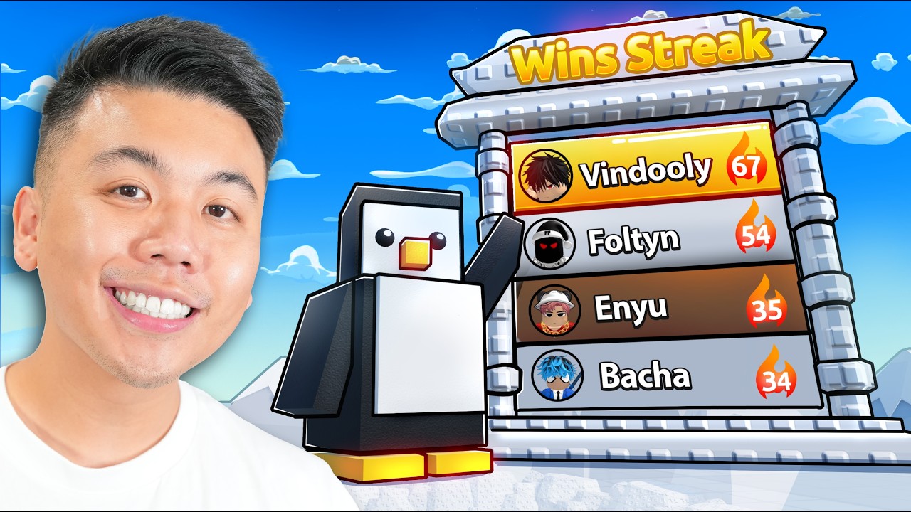 Я сошёл с ума, пытаясь добиться НАИВЫСШЕЙ серии побед в Roblox KNOCKOUT!