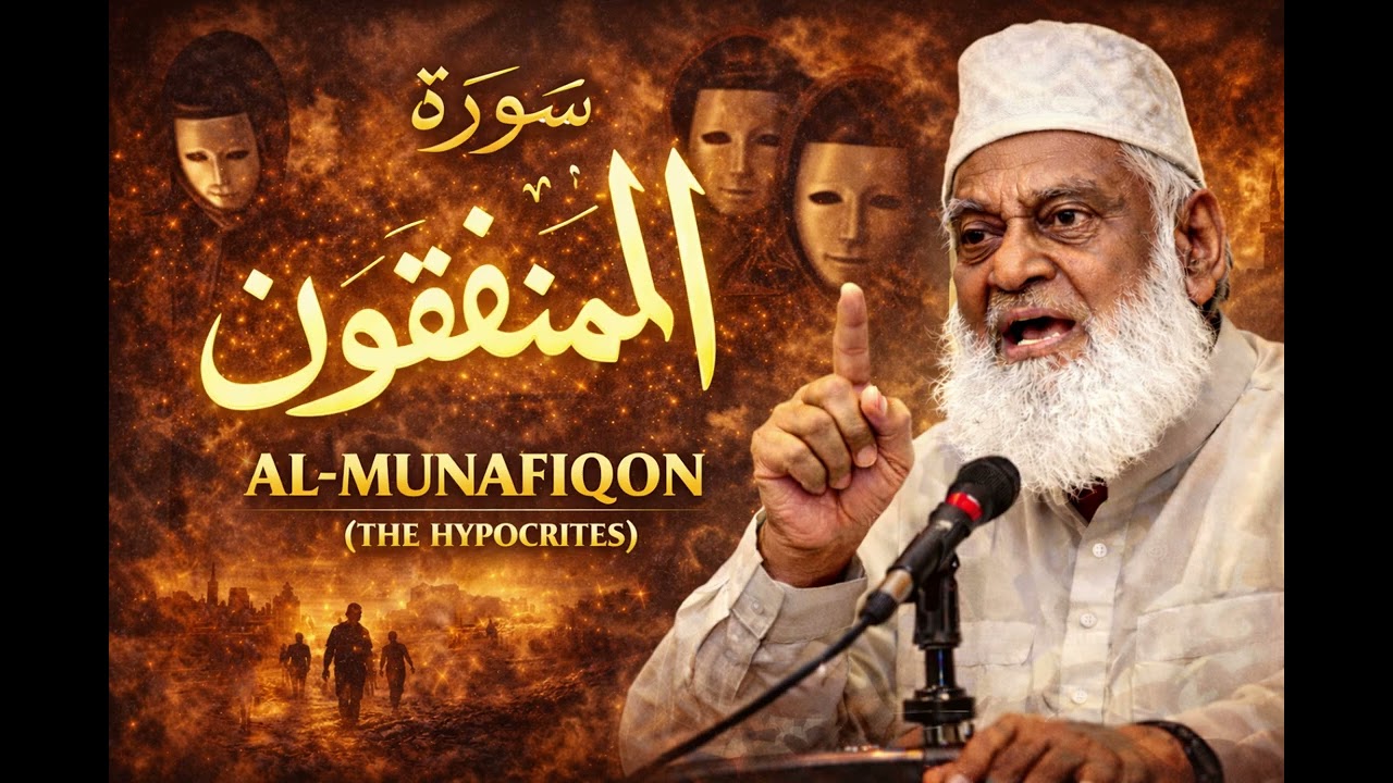 📖 Surah Al-Munafiqoon (سورة المنافقون) – The Hypocrites
