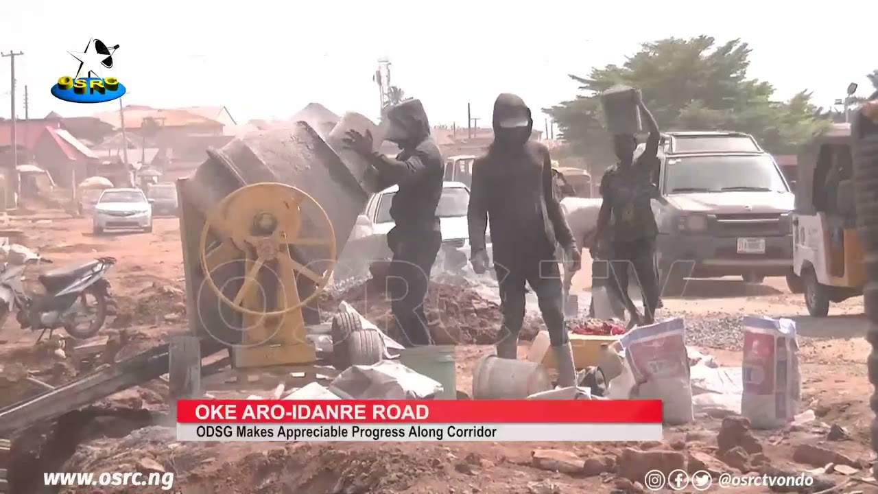 ODSG Makes Appreciable Progress on Oke-Aro–Idanre Road Project