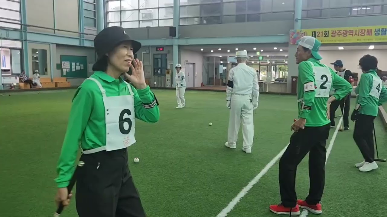 강변 우승 시장배 게이트볼 주요장면