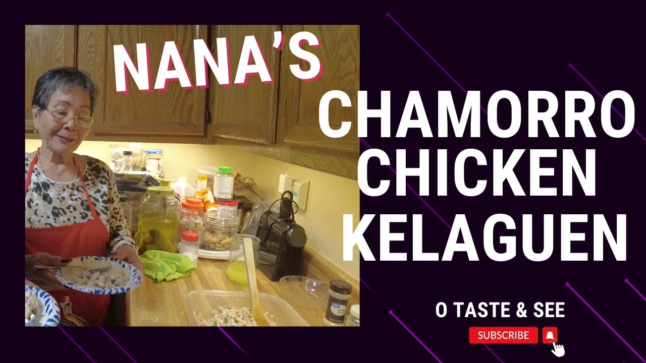 Chamorro Chicken Kelaguen | O Taste & See