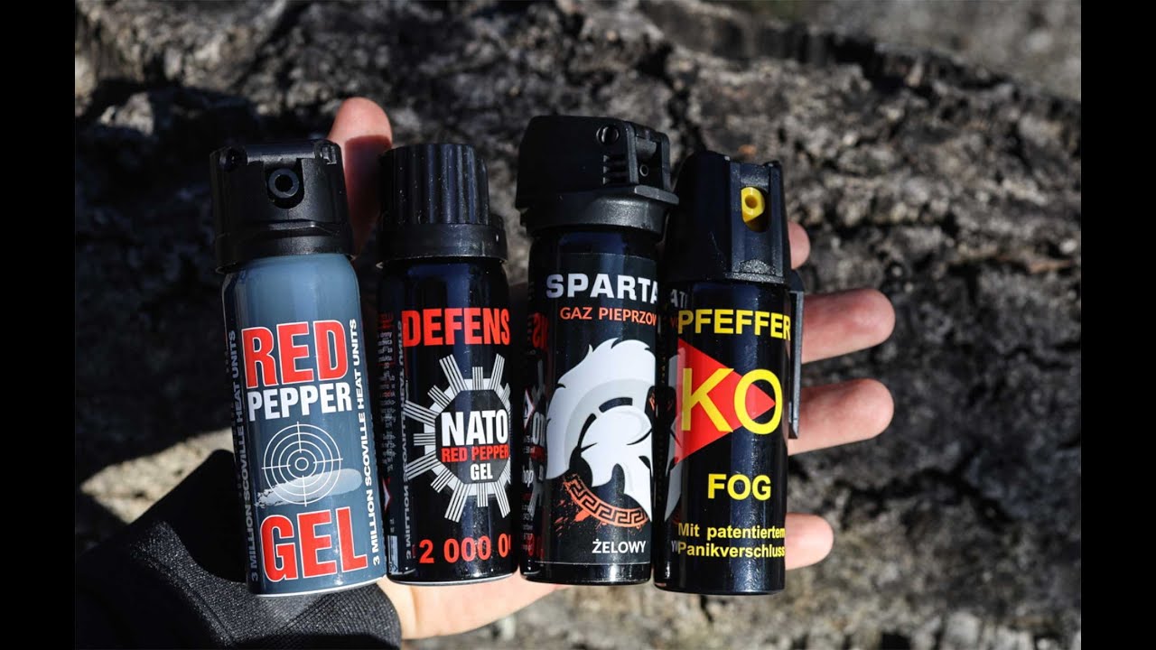 Jaki gaz pieprzowy wybrać? Test gazów pieprzowych Nato Defense, KO Fog, Spartan i Graphite