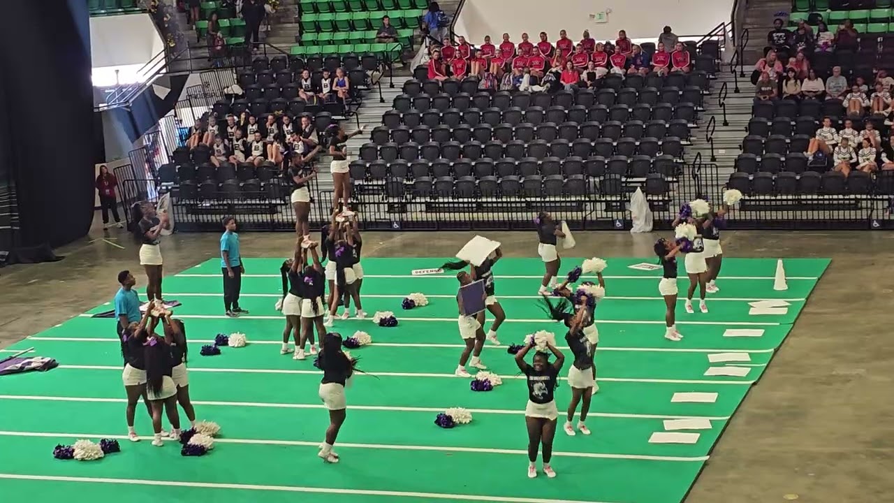 Parker HS Cheerleaders ~2025 AHSAA Super RegionalCheer Competition #coachveetv #cheerleading 