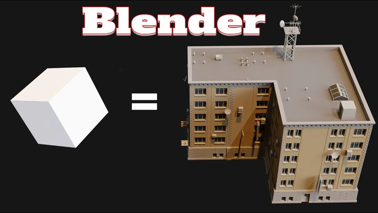 كيف هذا ؟؟؟ بناء المدن اصبح اسهل في Blender