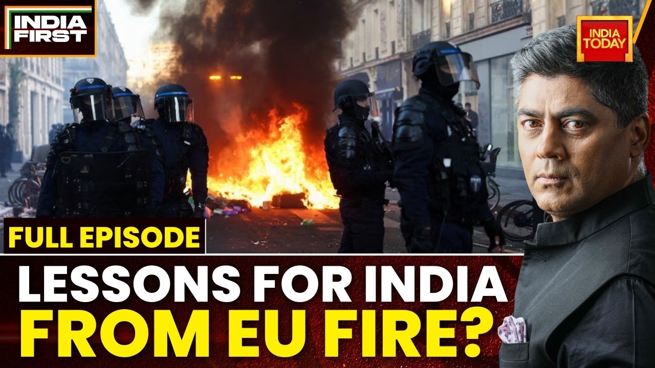 India First | Violent Protests Across EU: Lessons For India? | Tiger Shroff Attack | India-US Trade