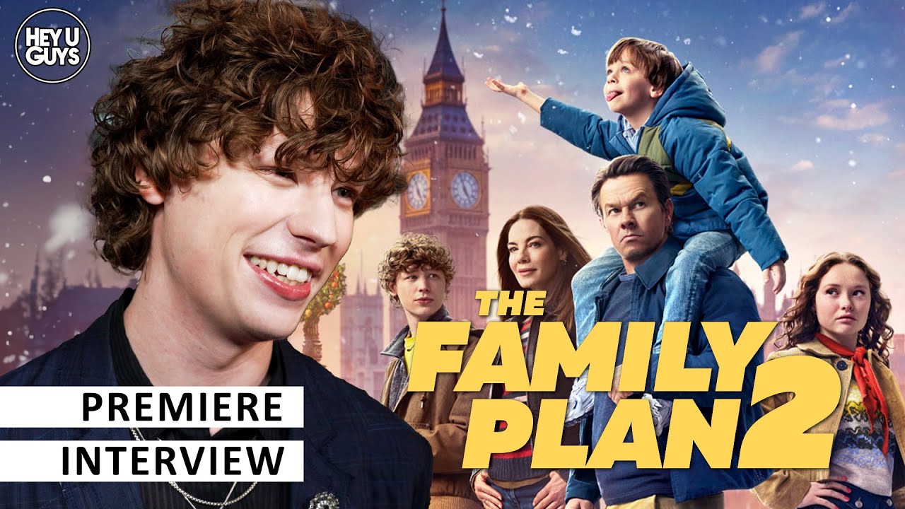 Van Crosby Reacts to Die Hard Christmas Debate at The Family Plan 2 Premiere