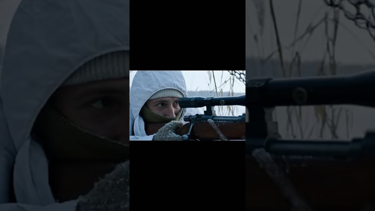 WW2 Snow Sniper Defends the River Line (1944)
