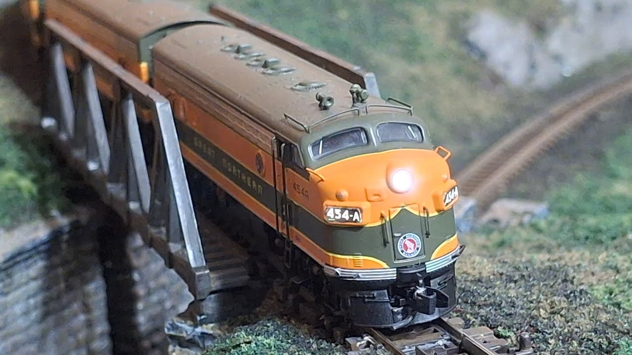 Great Northern Railway Freight N Scale