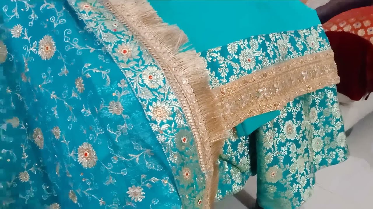 Pure Kamkhab Banarsi Gharara book at Khoobsurat Cloth Emporium book @7838524296
